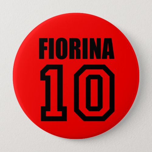 CARLY FIORINA CAMPAIGN GEAR PINBACK BUTTON