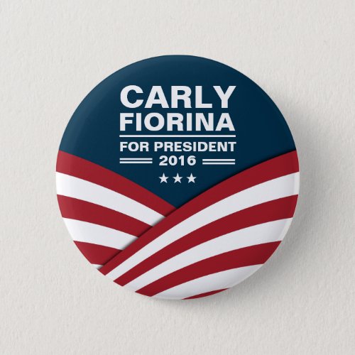 Carly Fiorina for President 2016 Button