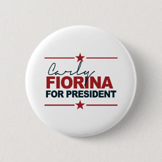 Carly Fiorina For President 2016 Signature Button