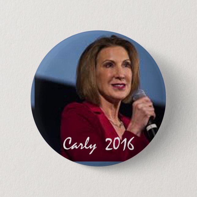 Carly Fiorina for President Button (Front)
