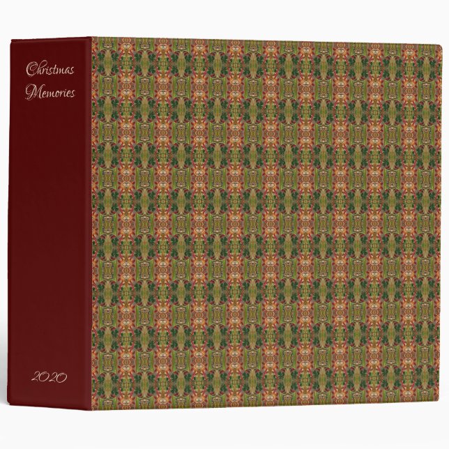 Carly Scrapbook album 3 Ring Binder (Front/Spine)