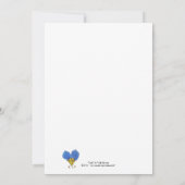 Carly the tufted titmouse flat card (Back)