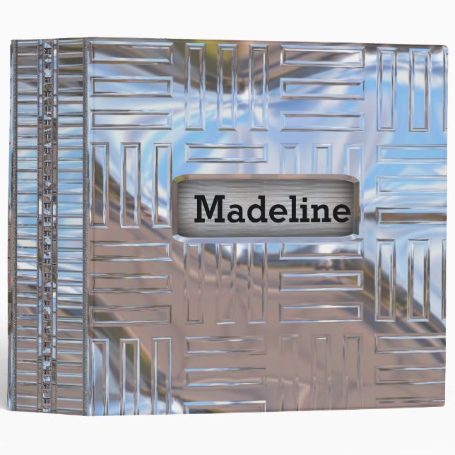 Carlye  Customizable 3 Ring Binder (Front/Spine)