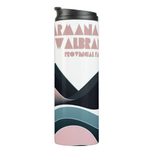 Carmanah Walbran Provincial Park Colored Hills Thermal Tumbler