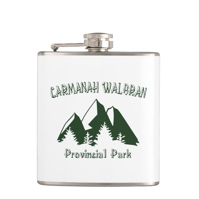 Carmanah Walbran Provincial Park Flask (Front)