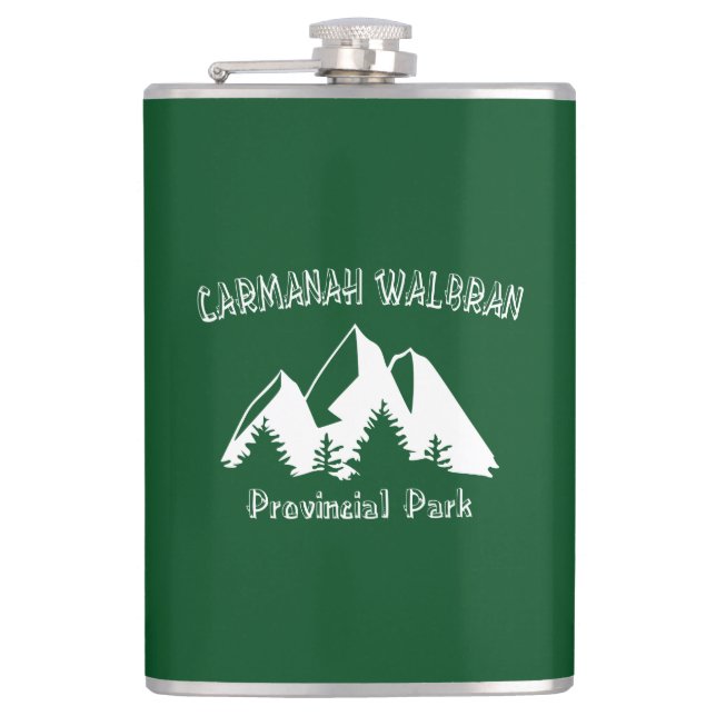 Carmanah Walbran Provincial Park Flask (Front)