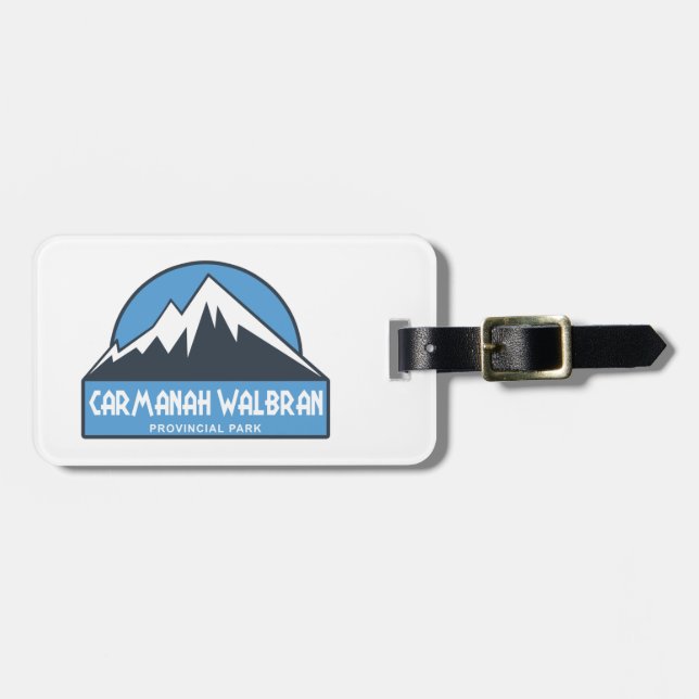 Carmanah Walbran Provincial Park Luggage Tag (Front Horizontal)