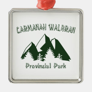 Carmanah Walbran Provincial Park Metal Ornament