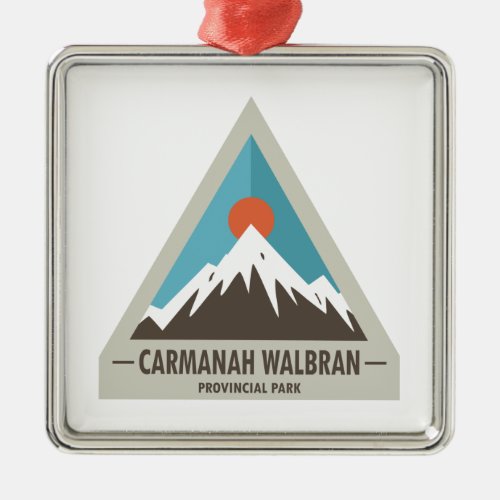 Carmanah Walbran Provincial Park Metal Ornament