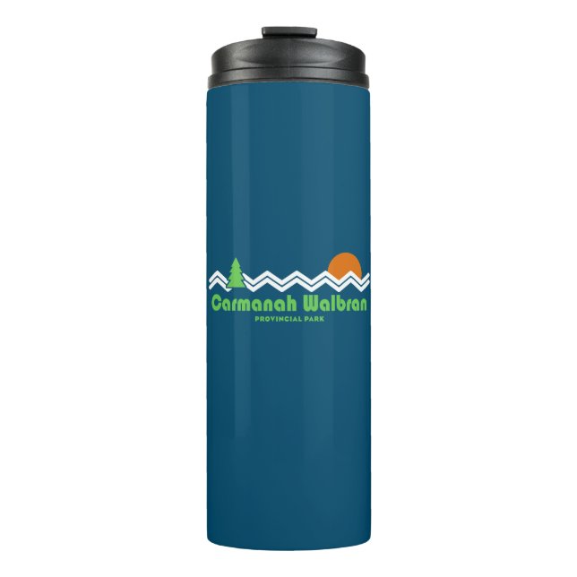 Carmanah Walbran Provincial Park Retro Thermal Tumbler (Front)