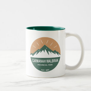 Carmanah Walbran Provincial Park Two-Tone Coffee Mug