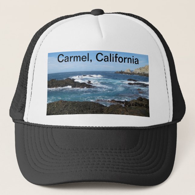 Carmel 08 030, Carmel, California Trucker Hat (Front)
