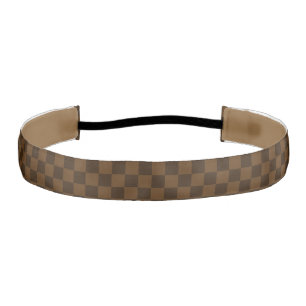 Carmel and Chocolate Athletic Headband