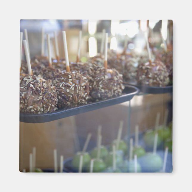 Carmel apples, Pioneer Square, Seattle, Magnet (Front)