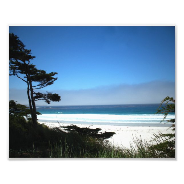 Carmel Beach, California, USA Photo Print (Front)