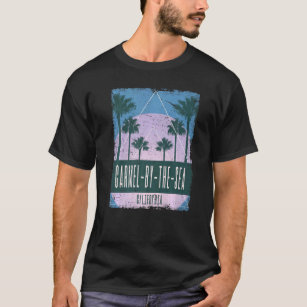 Carmel by the Sea California CA Vintage Vaporwave  T-Shirt
