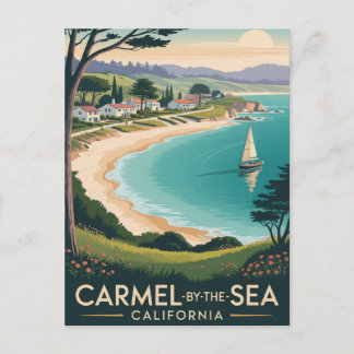 Carmel-by-the-Sea California Postcard