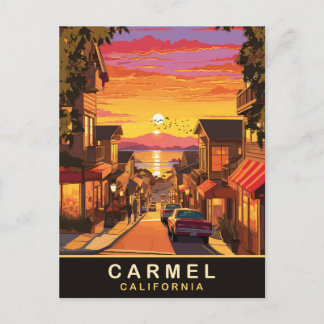 Carmel by the Sea, California Postcard