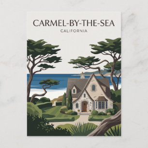 Carmel-by-the-Sea California Postcard