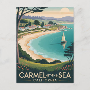 Carmel-by-the-Sea California Postcard