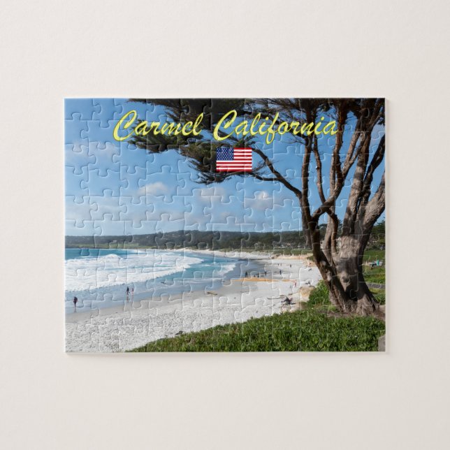 CARMEL BY THE SEA - MONTEREY CALIFORNIA USA JIGSAW PUZZLE (Horizontal)
