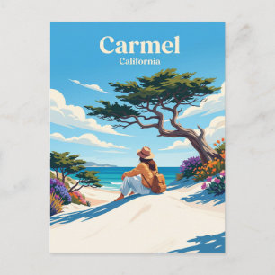Carmel-by-the-Sea USA Postcard