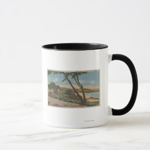 Carmel, CA - Homes along The Shore View Mug