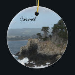 Carmel, California Ceramic Ornament<br><div class="desc">Carmel,  CA</div>