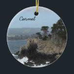 Carmel, California Ceramic Ornament<br><div class="desc">Carmel,  CA</div>