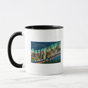 Carmel, California - Large Letter Scenes Mug