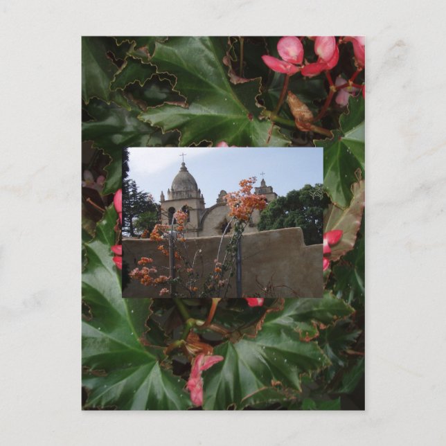 Carmel Mission Postcard (Front)