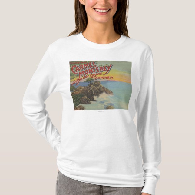 Carmel, Monterey, & Pacific Grove, CA - Welcomes T-Shirt (Front)