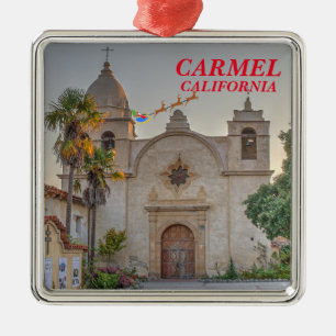 Carmel Premium Christmas Square Ornament