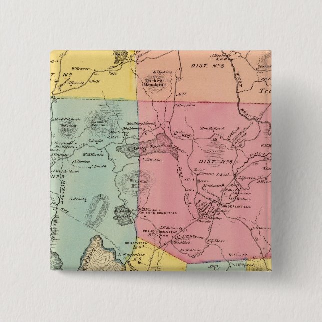 Carmel, Town Pinback Button (Front)