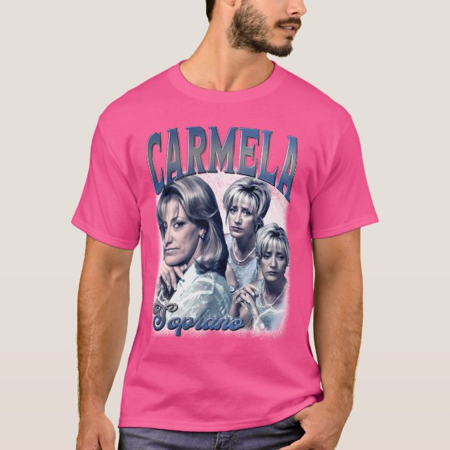 Carmela Soprano Bootleg Vintage Tshirt (Front)