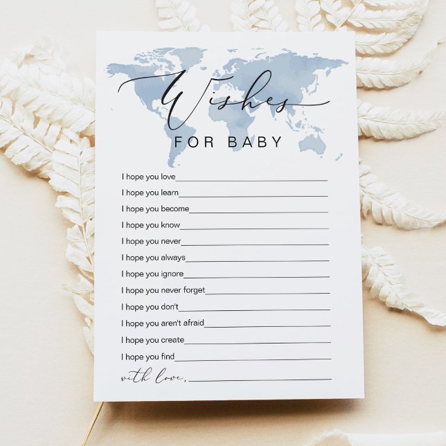 CARMEN Blue Adventure Wishes for Baby Game Card (Creator Uploaded)