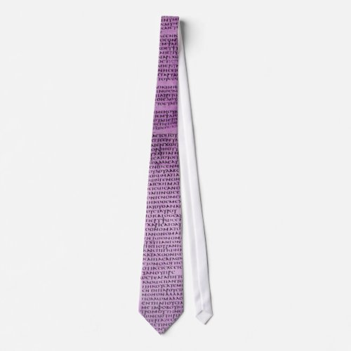 Carmen Christi Purple Tie