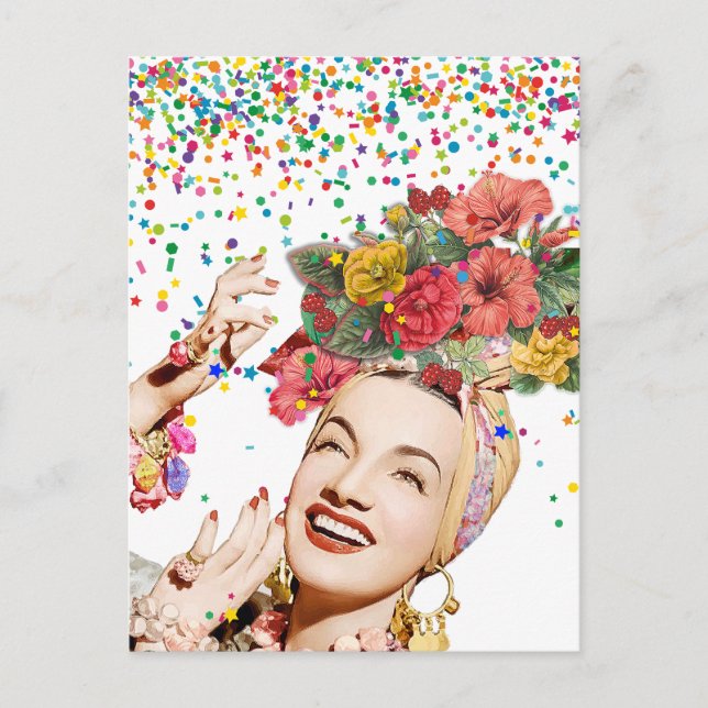 Carmen Goes to Rio Postcard (Front)