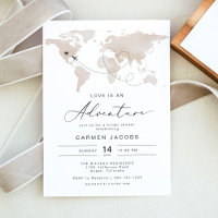 CARMEN Love is an Adventure Bridal Shower