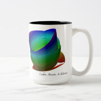 Carmen Miranda As Lobster Two-Tone Coffee Mug