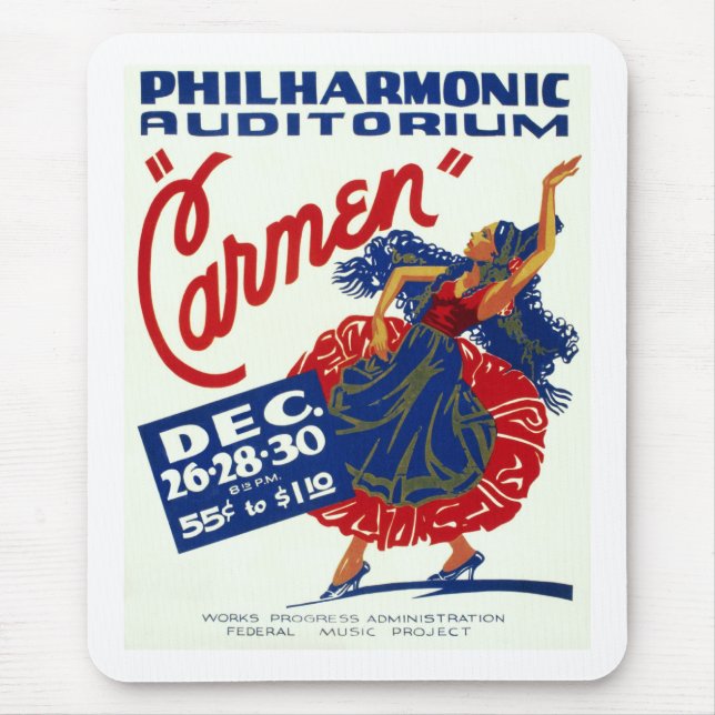 Carmen Mouse Pad (Front)