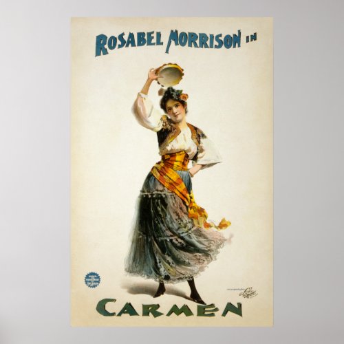 Carmen Opera Poster