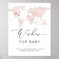 CARMEN Pink Map Adventure Baby Wishes For Baby 