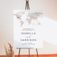 CARMEN World Map Travel Destination Welcome