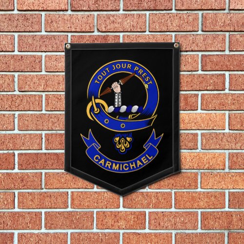 Carmichael Clan Badge Banner   Pennant