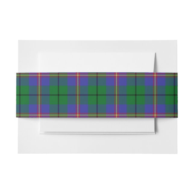Carmichael Scottish Tartan Belly Band (Front Example)