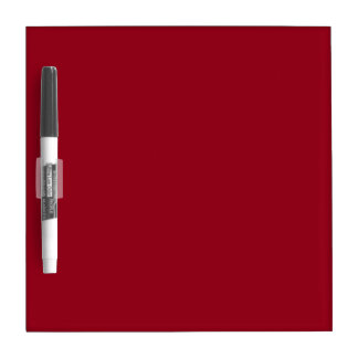 Carmine (solid color) Dry Erase Board