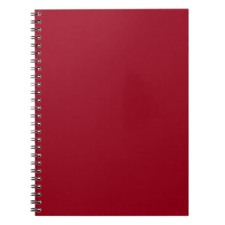 Carmine (solid color) Notebook