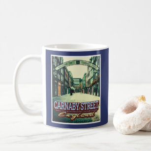 CARNABY STREET - SOHO - LONDON ENGLAND COFFEE MUG