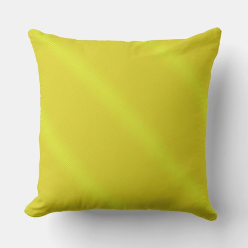 Carnaby Yellow and Chartreuse Throw Pillow